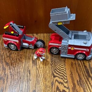 Paw Patrol Marshall Split-Second 2-in-1 Transforming Fire Truck